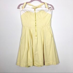 Lilly Pulitzer Seersucker Halter Dress Size 4